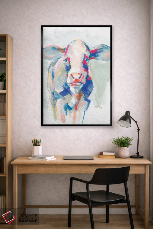 تابلو دکوراتیو مزرعه فلورسنت ۱ اثر جنیفر پکستون پارکر - D2B