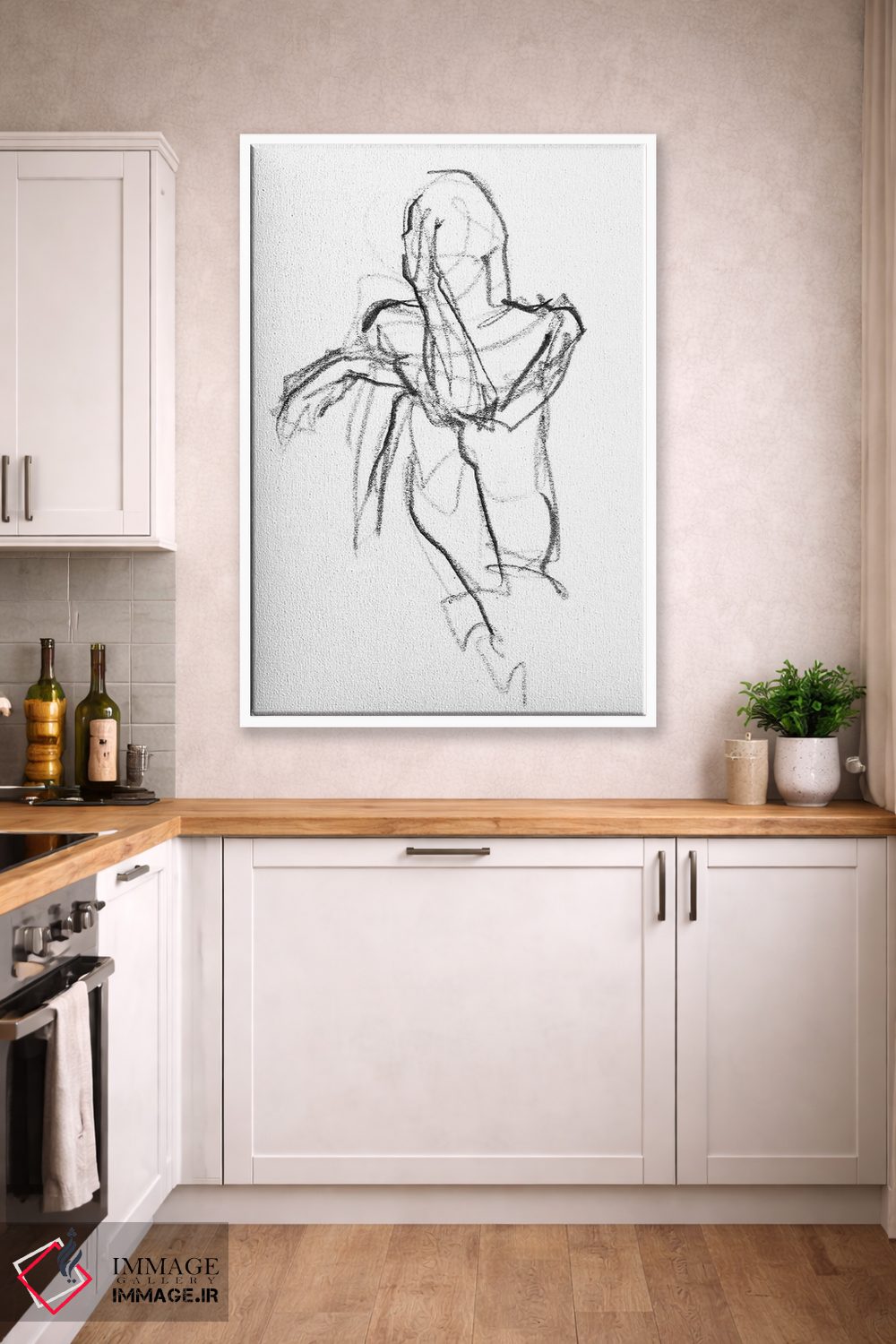 تابلو مینیمال تامل ۱ اثر جنیفر پکستون پارکر - D3W