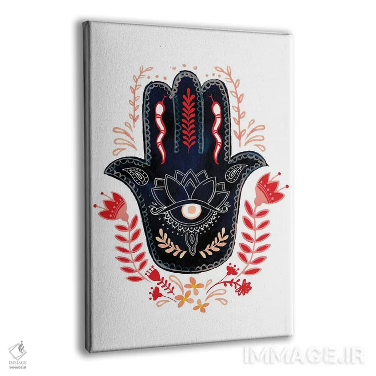 تابلو دکوراتیو همسای دست سنتی ۱ اثر جنیفر پکستون پارکر - نمای پرسپکتیو محصول