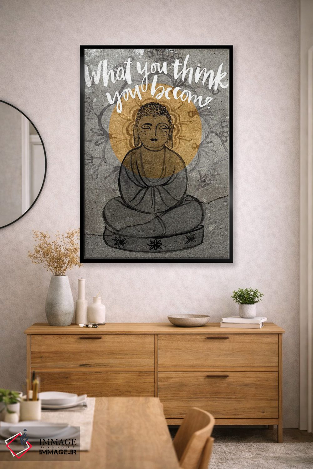 تابلو دکوراتیو رها کن ۲ اثر جنیفر پکستون پارکر - D2B