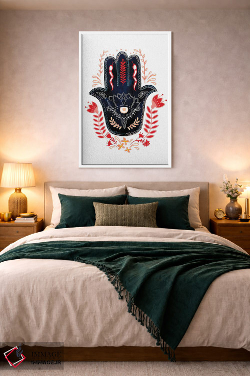 تابلو دکوراتیو همسای دست سنتی ۱ اثر جنیفر پکستون پارکر - D3W