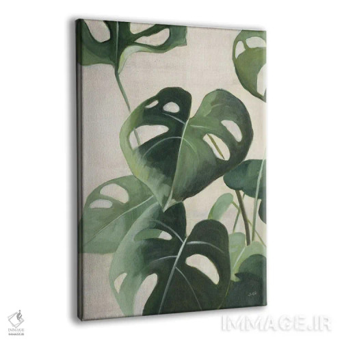 تابلو مدرن مطالعه گرمسیری ۴ اثر جولیا پورینتون - نمای پرسپکتیو محصول