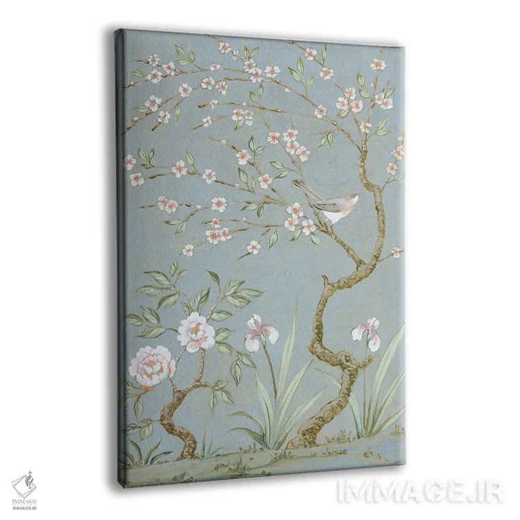 تابلو دکوراتیو نقاشی دیواری بهاری اول اثر جولیا پورینتون - نمای پرسپکتیو محصول