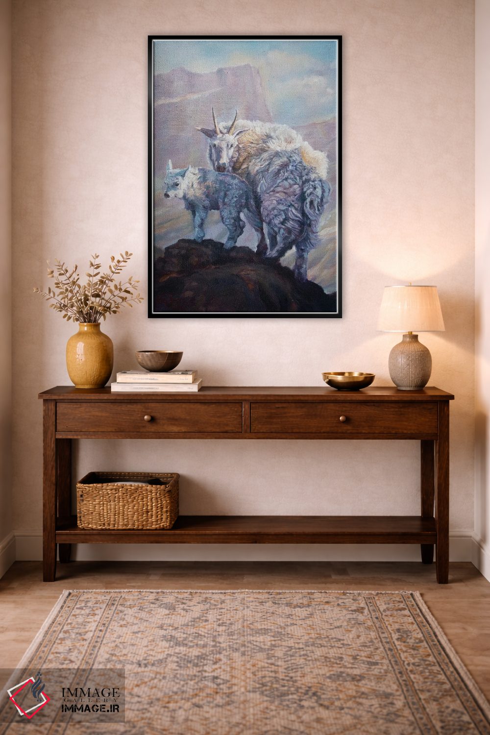 تابلو دکوراتیو در ارتفاعات اثر یان پرلی - D4B