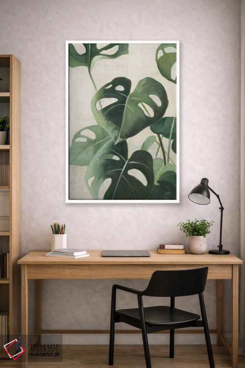 تابلو مدرن مطالعه گرمسیری ۴ اثر جولیا پورینتون - D1W