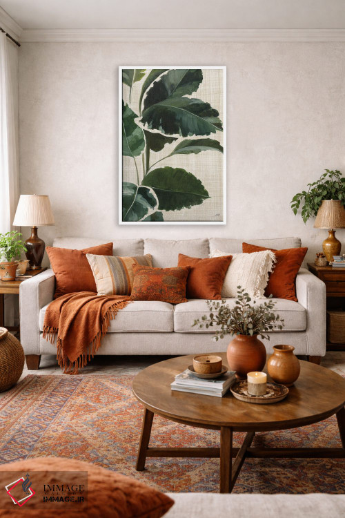 تابلو مدرن مطالعه گرمسیری ۱ اثر جولیا پورینتون - D2W