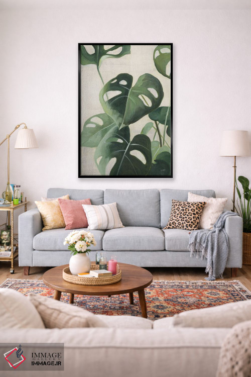 تابلو مدرن مطالعه گرمسیری ۴ اثر جولیا پورینتون - D2B