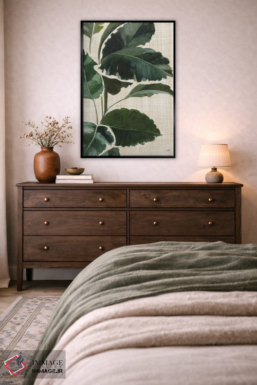 تابلو مدرن مطالعه گرمسیری ۱ اثر جولیا پورینتون - D3B