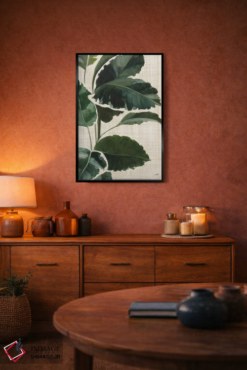 تابلو مدرن مطالعه گرمسیری ۱ اثر جولیا پورینتون - D4B