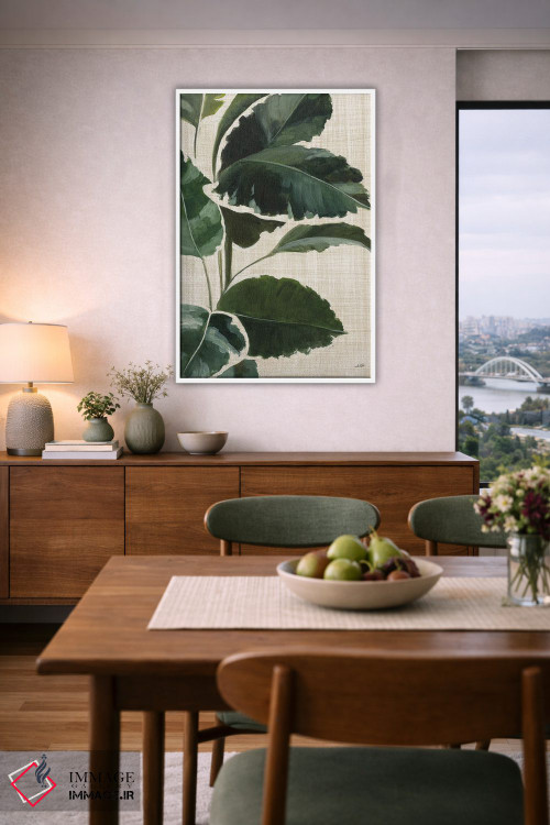 تابلو مدرن مطالعه گرمسیری ۱ اثر جولیا پورینتون - D5W