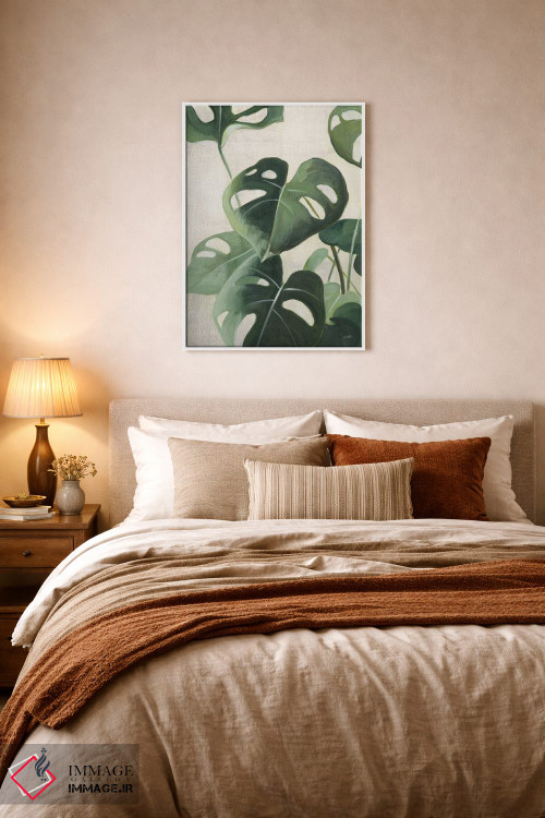 تابلو مدرن مطالعه گرمسیری ۴ اثر جولیا پورینتون - D5W