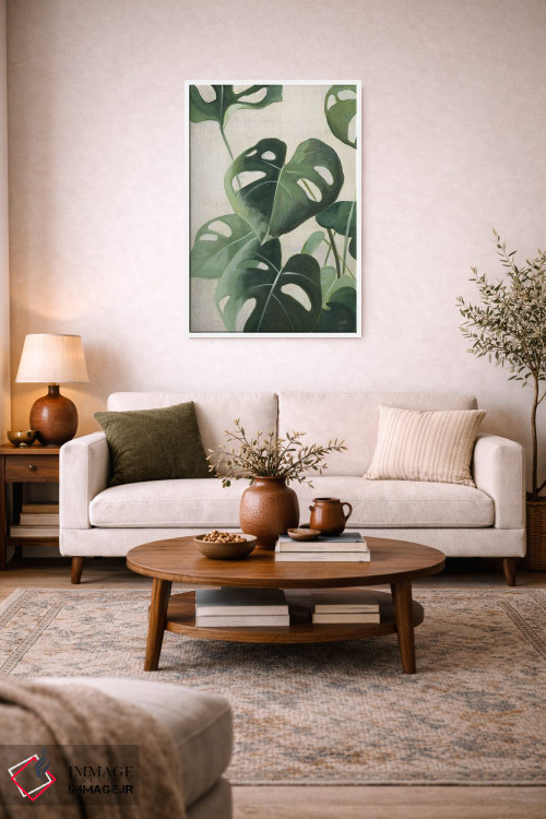 تابلو مدرن مطالعه گرمسیری ۴ اثر جولیا پورینتون - D3W