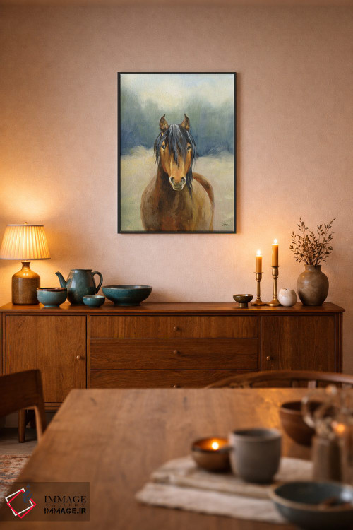 تابلو دکوراتیو روح غرب ۲ اثر جولیا پورینتون - D6B