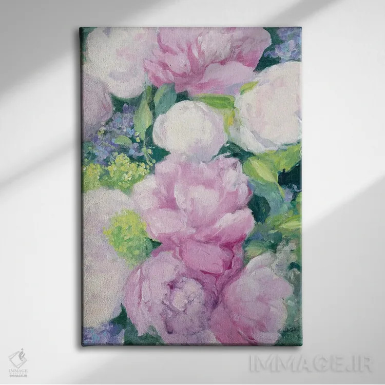 تابلو دکوراتیو لذت تابستانی اول اثر جولیا پورینتون - نمای روبهرو روی دیوار