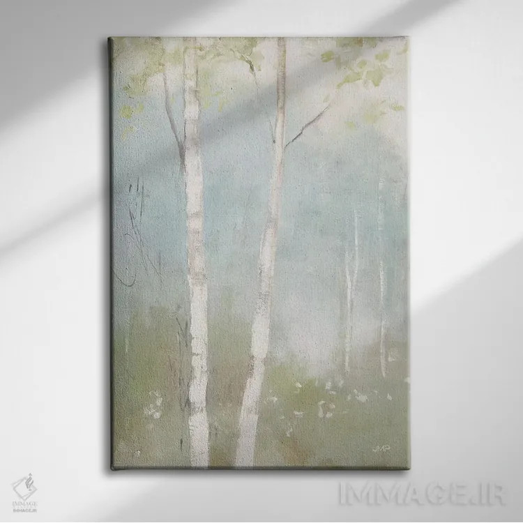 تابلو مدرن شور بهاری اول اثر جولیا پورینتون - نمای روبهرو روی دیوار