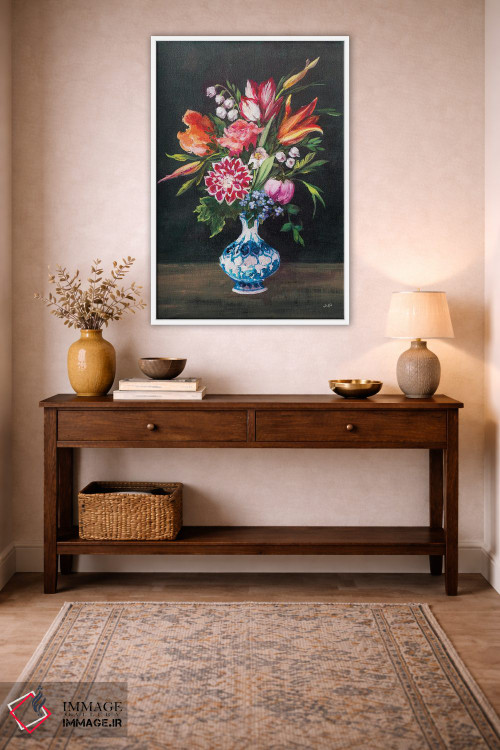 تابلو دکوراتیو استادانه ۱ اثر جولیا پورینتون - D2W