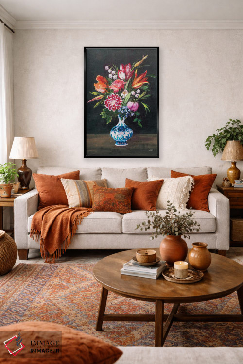 تابلو دکوراتیو استادانه ۱ اثر جولیا پورینتون - D3B