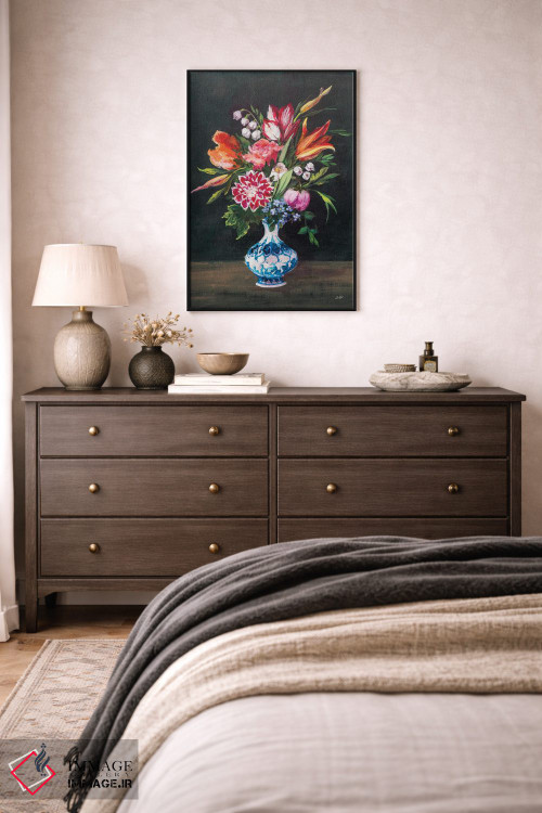 تابلو دکوراتیو استادانه ۱ اثر جولیا پورینتون - D4B