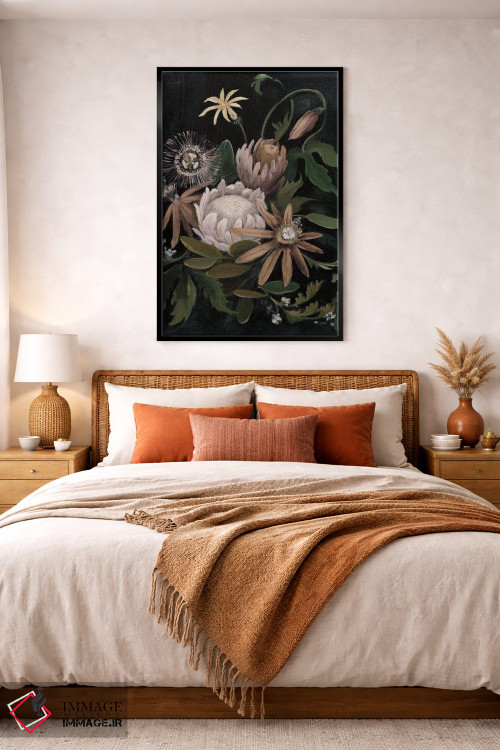 تابلو دکوراتیو نمایشگاه گل ۲ اثر جولیا پورینتون - D4B