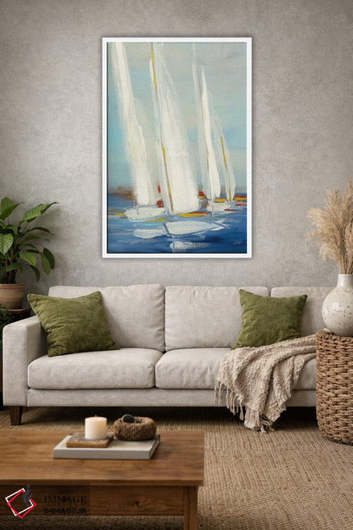 تابلو دکوراتیو مسابقه قایقرانی تابستانی دوم اثر جولیا پورینتون - D1W