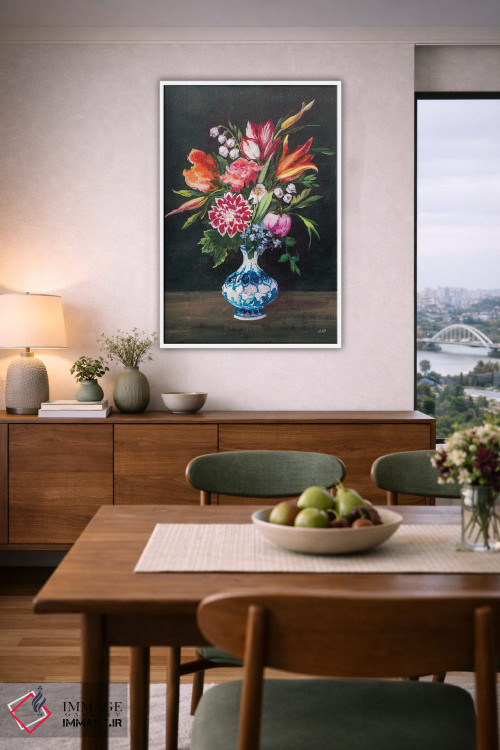 تابلو دکوراتیو استادانه ۱ اثر جولیا پورینتون - D6W