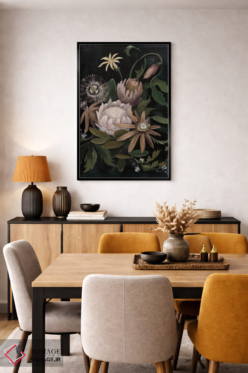 تابلو دکوراتیو نمایشگاه گل ۲ اثر جولیا پورینتون - D6B