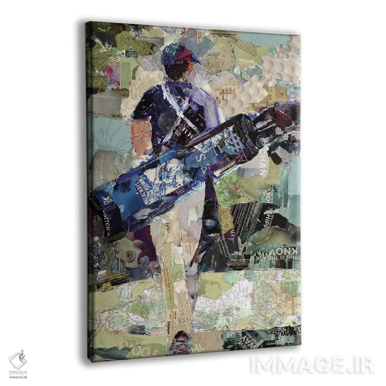 تابلو دکوراتیو پات برای بردی اثر جیمی پاولیچ-واکر - نمای پرسپکتیو محصول