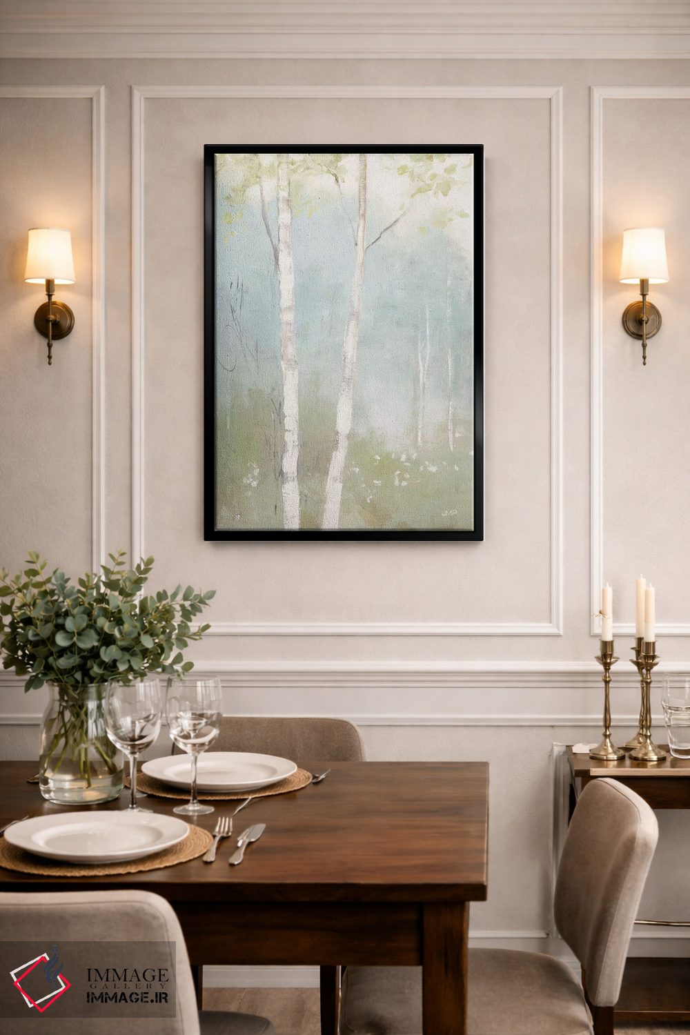 تابلو مدرن شور بهاری اول اثر جولیا پورینتون - D2B