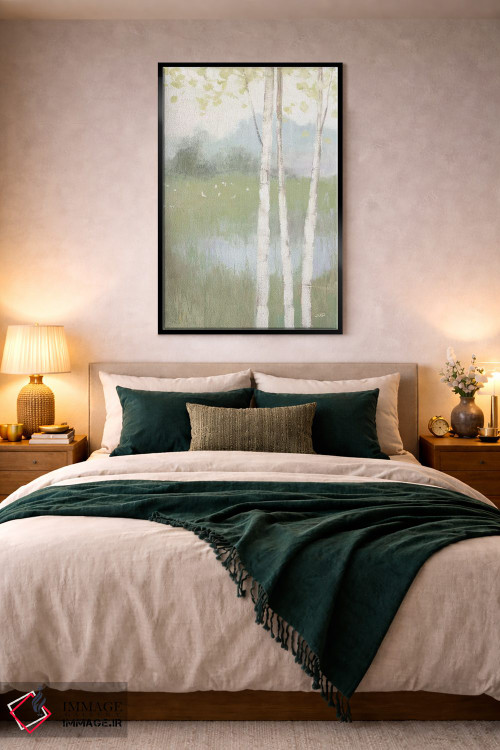 تابلو مدرن شور بهاری دوم اثر جولیا پورینتون - D4B