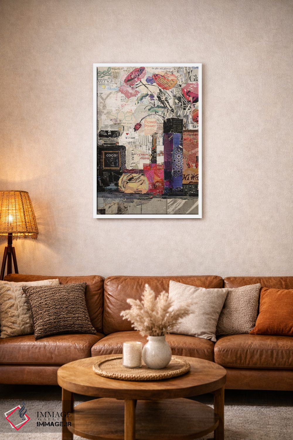 تابلو دکوراتیو قدرت گل ها اثر جیمی پاولیچ-واکر - D2W