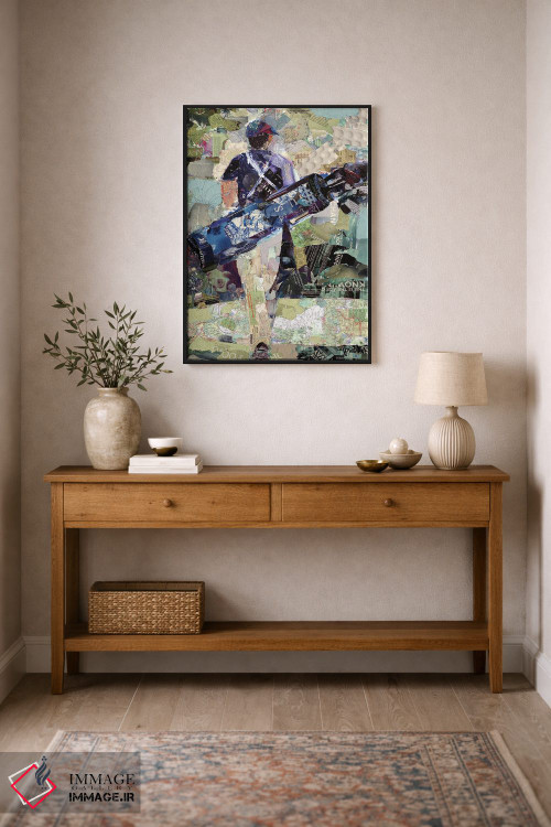 تابلو دکوراتیو پات برای بردی اثر جیمی پاولیچ-واکر - D2B