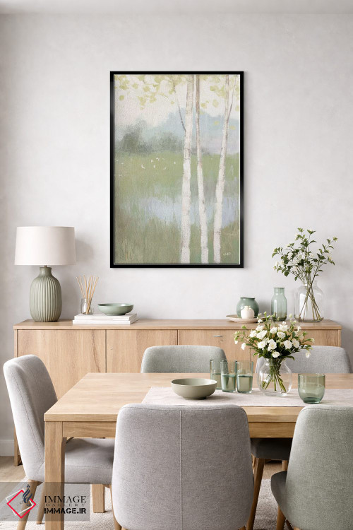 تابلو مدرن شور بهاری دوم اثر جولیا پورینتون - D6B