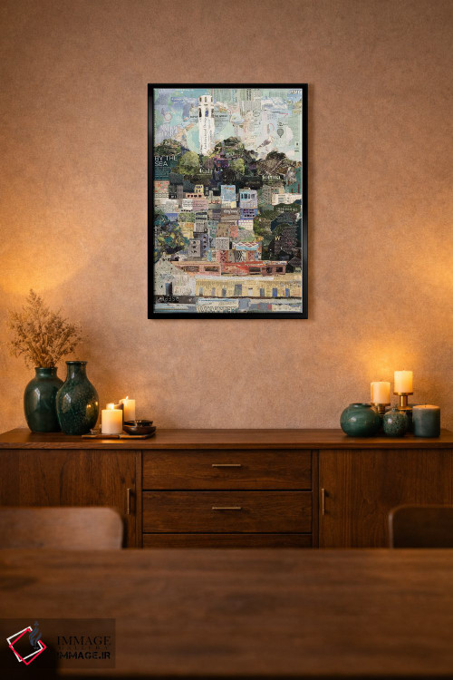 تابلو دکوراتیو بالاترین نقطه جهان اثر جیمی پاولیچ-واکر - D3B