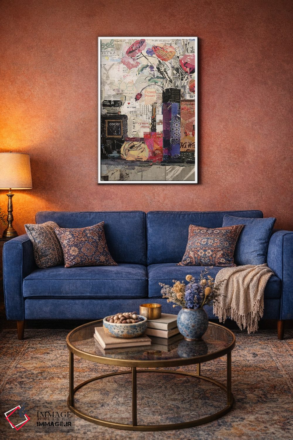 تابلو دکوراتیو قدرت گل ها اثر جیمی پاولیچ-واکر - D4W