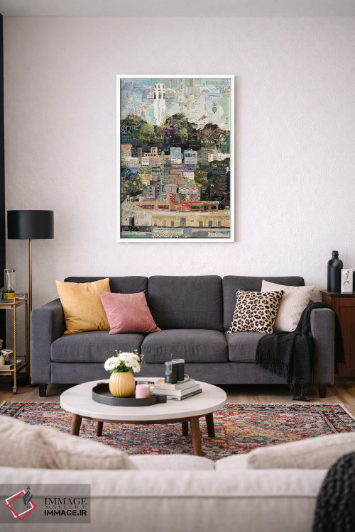 تابلو دکوراتیو بالاترین نقطه جهان اثر جیمی پاولیچ-واکر - D4W