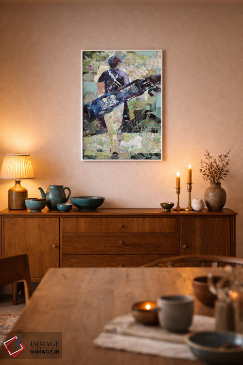 تابلو دکوراتیو پات برای بردی اثر جیمی پاولیچ-واکر - D6W