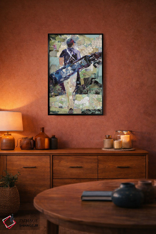 تابلو دکوراتیو پات برای بردی اثر جیمی پاولیچ-واکر - D5B