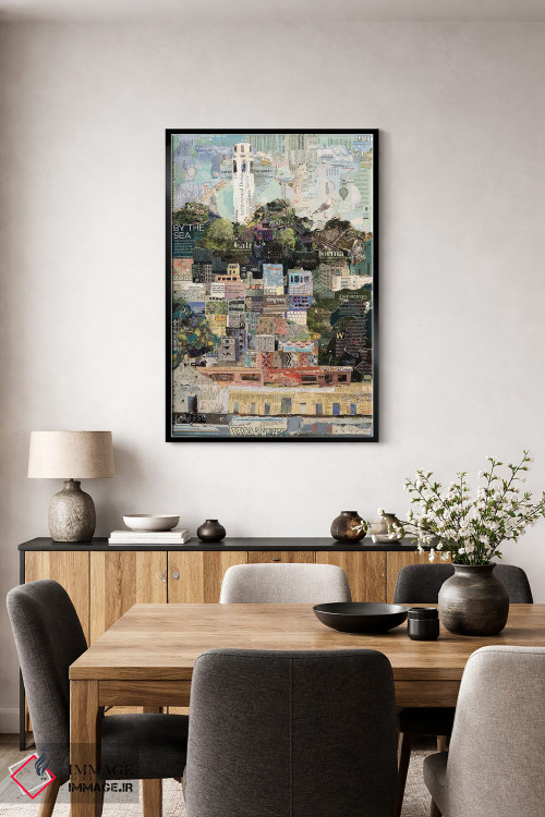 تابلو دکوراتیو بالاترین نقطه جهان اثر جیمی پاولیچ-واکر - D6B