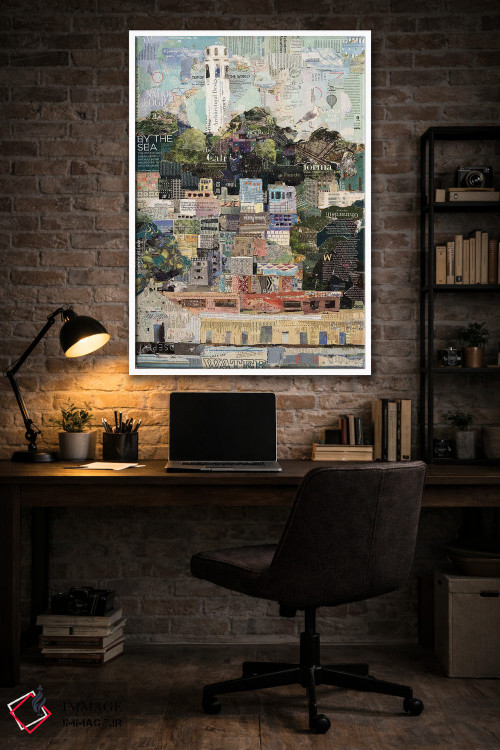 تابلو دکوراتیو بالاترین نقطه جهان اثر جیمی پاولیچ-واکر - D5W