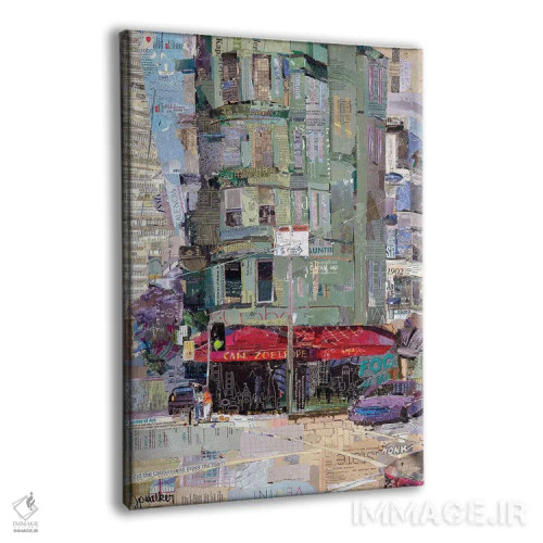 تابلو دکوراتیو کافه زوتروپ اثر جیمی پاولیچ-واکر - نمای پرسپکتیو محصول