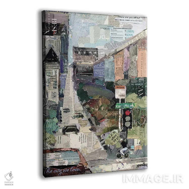 تابلو دکوراتیو کجا می روی؟ اثر جیمی پاولیچ-واکر - نمای پرسپکتیو محصول