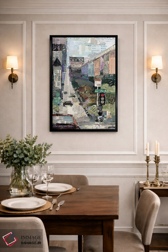 تابلو دکوراتیو کجا می روی؟ اثر جیمی پاولیچ-واکر - D2B