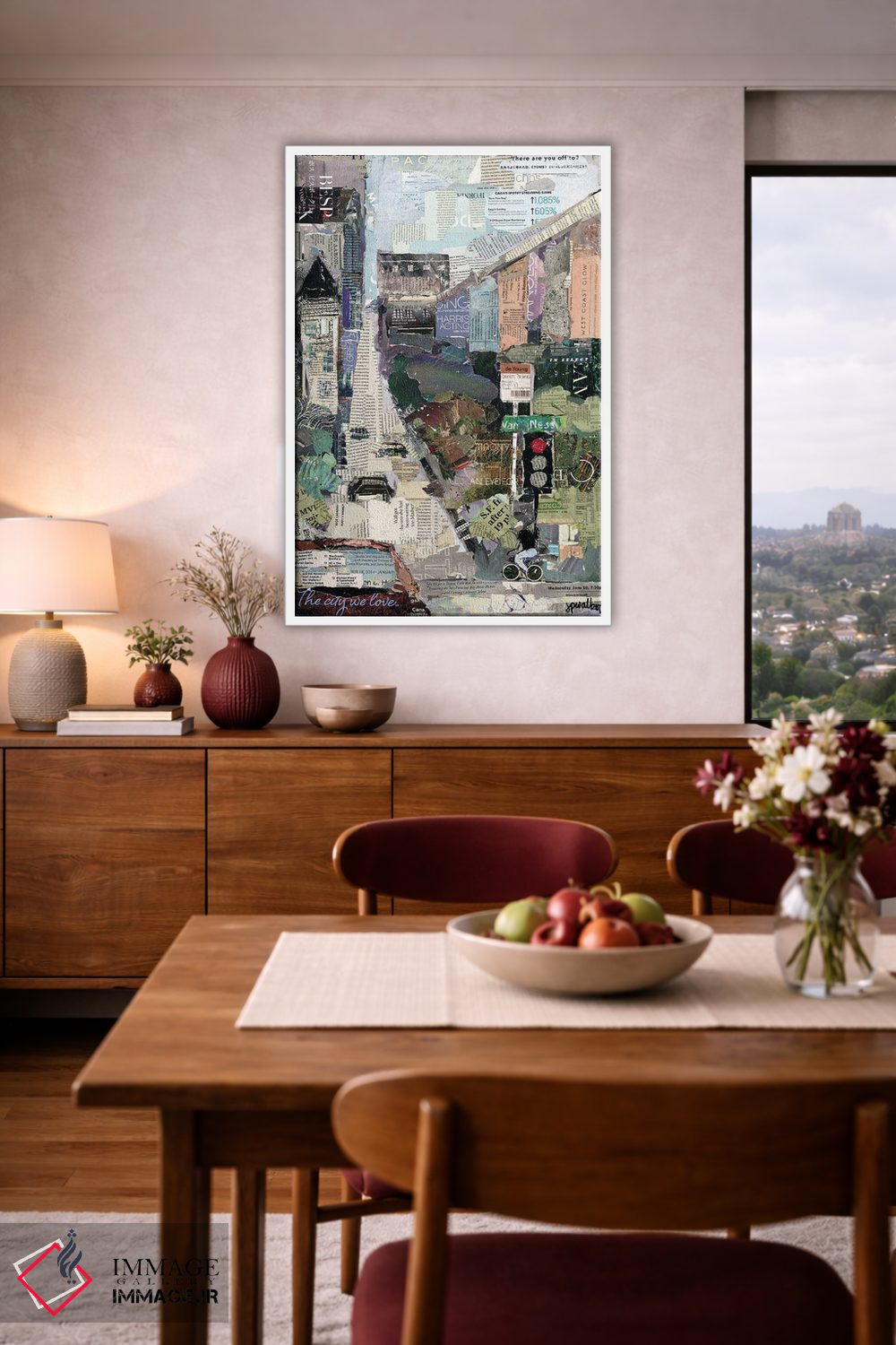 تابلو دکوراتیو کجا می روی؟ اثر جیمی پاولیچ-واکر - D5W