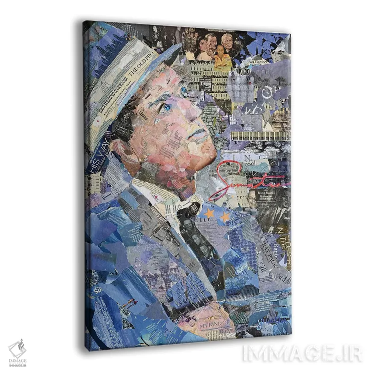 تابلو دکوراتیو سیناترا اثر جیمی پاولیچ-واکر - نمای پرسپکتیو محصول