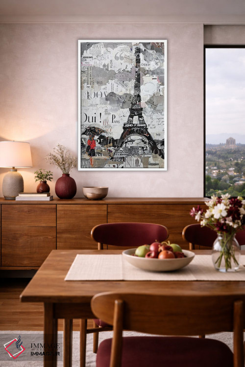 تابلو دکوراتیو کی پاریس اثر جیمی پاولیچ-واکر - D4W