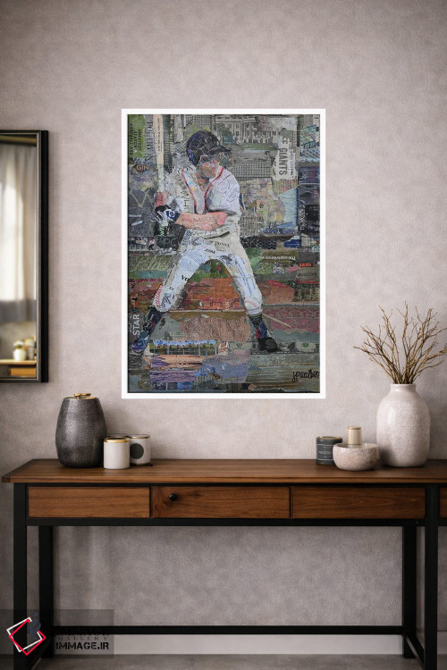 تابلو دکوراتیو قوانین بیسبال اثر جیمی پاولیچ-واکر - D1W