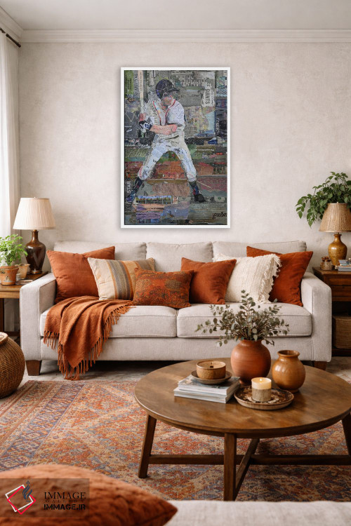 تابلو دکوراتیو قوانین بیسبال اثر جیمی پاولیچ-واکر - D3W