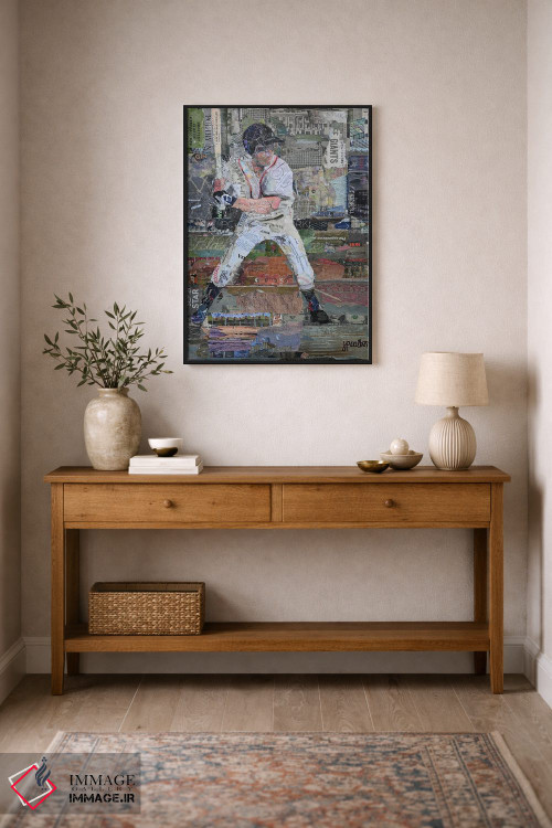 تابلو دکوراتیو قوانین بیسبال اثر جیمی پاولیچ-واکر - D2B