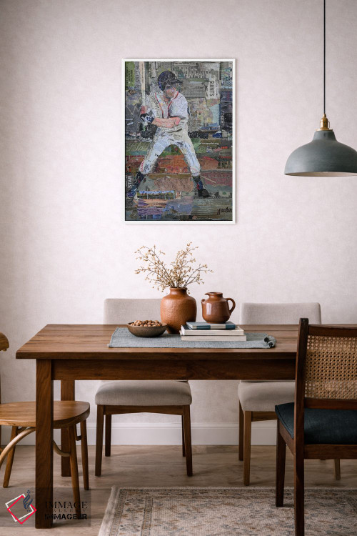 تابلو دکوراتیو قوانین بیسبال اثر جیمی پاولیچ-واکر - D6W