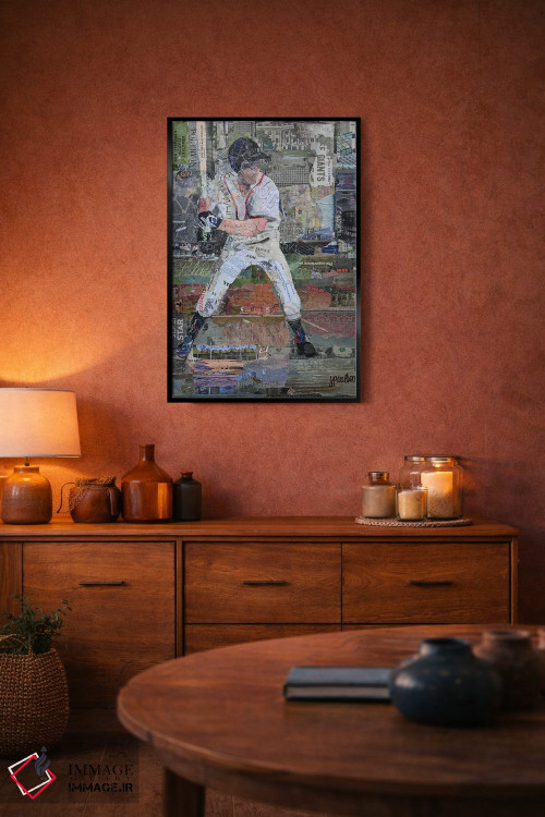 تابلو دکوراتیو قوانین بیسبال اثر جیمی پاولیچ-واکر - D5B